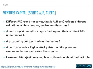 Different Startup Funding Stages : How Funding Works | PDF