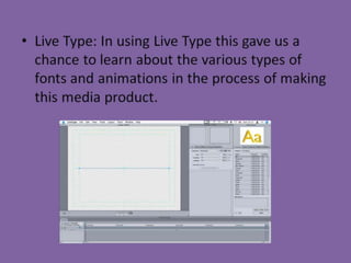 Different technologies