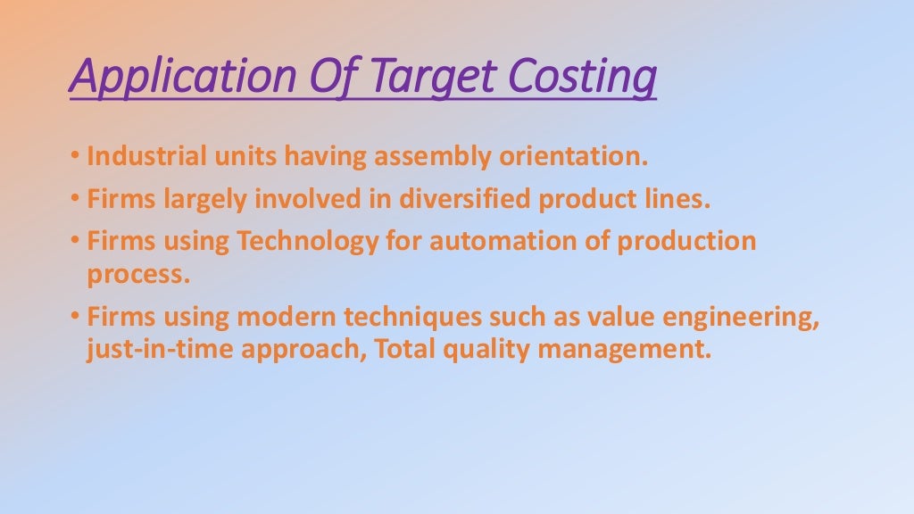 Different Topics Of Management Accounting