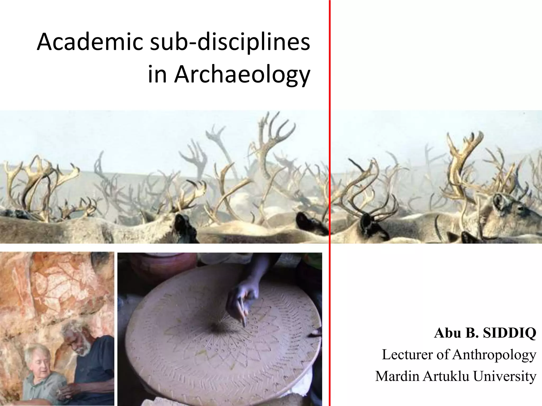 Different types of Archaeology | PPTX