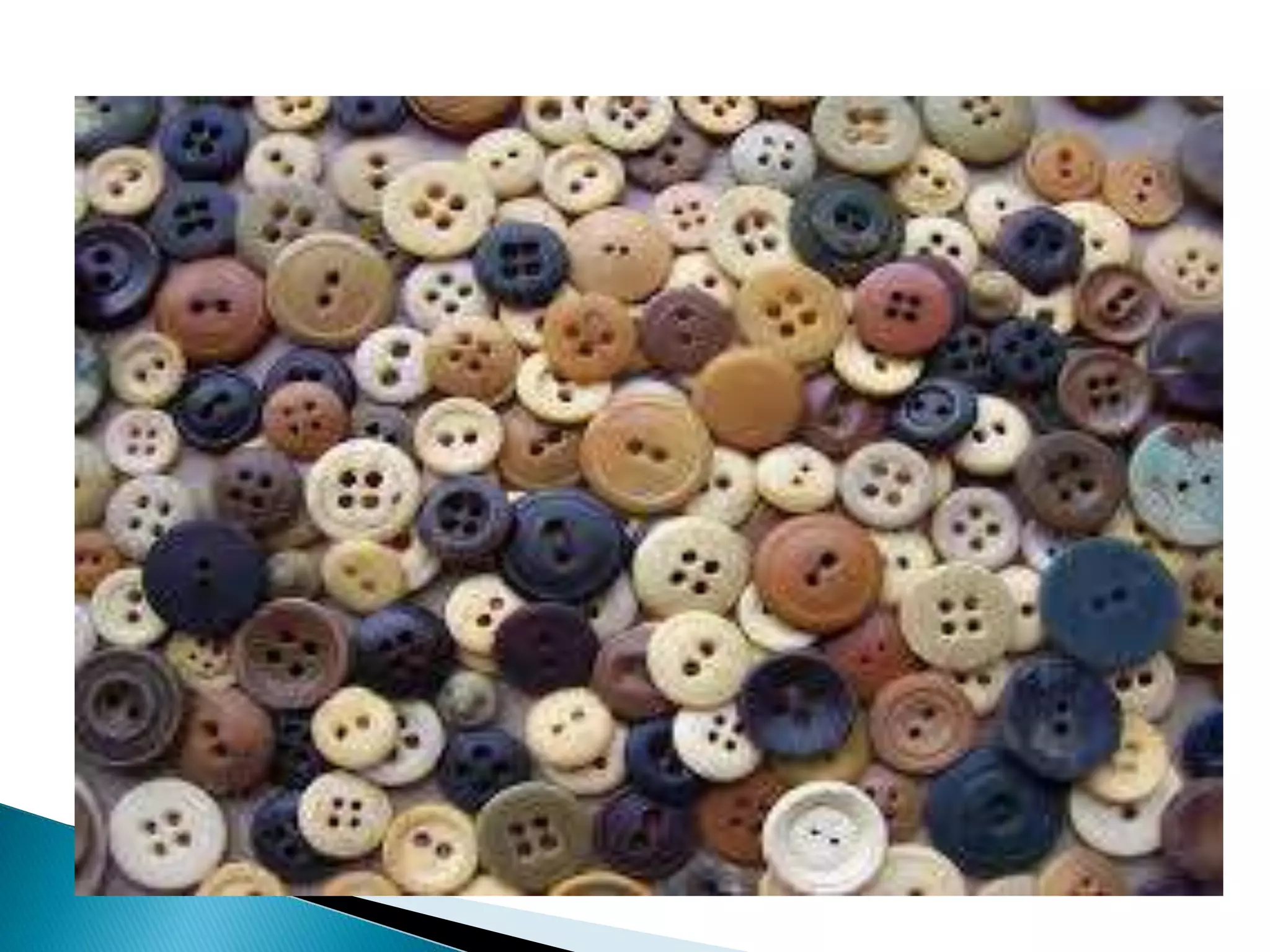 Different types of button are used in garments | PPTX