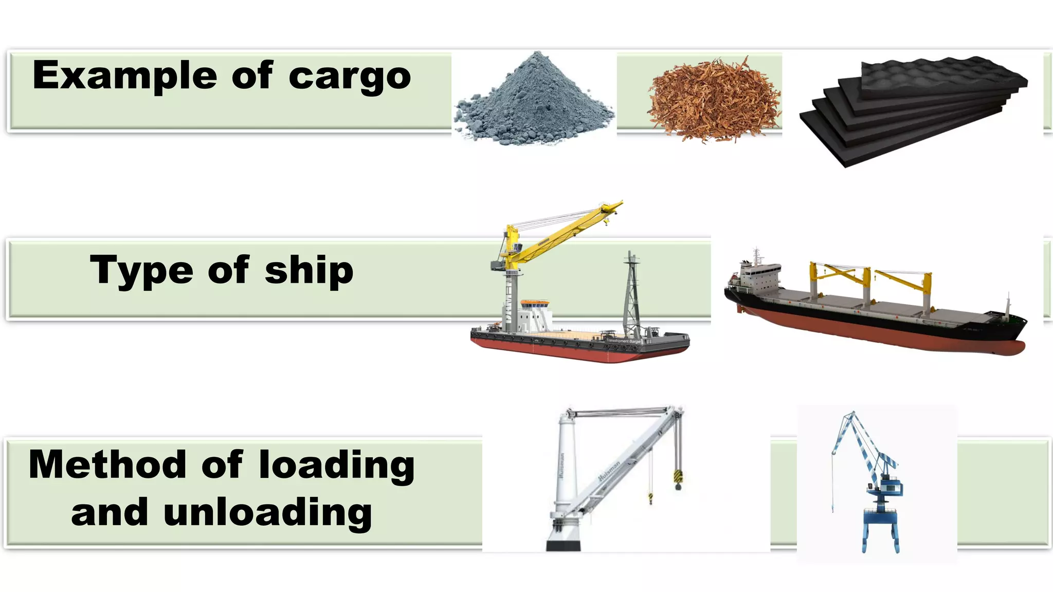 Different types of cargo | PDF