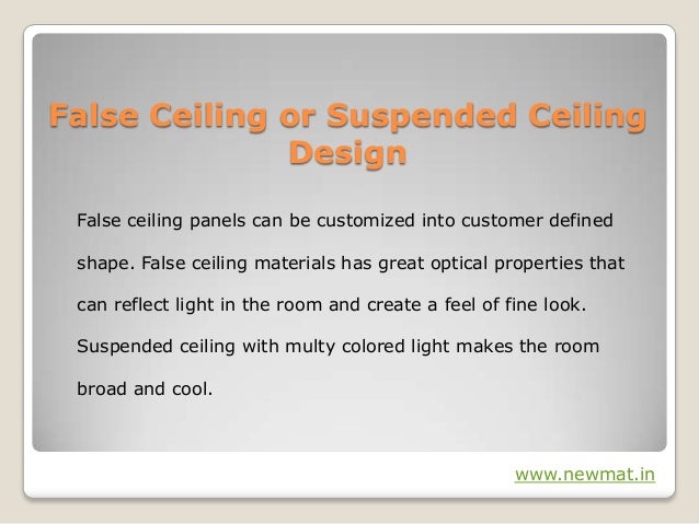 Different Types Of Ceiling Designs