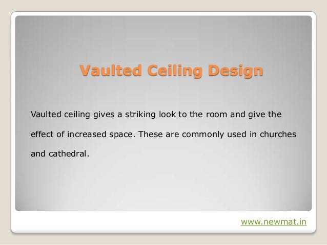 Different Types Of Ceiling Designs