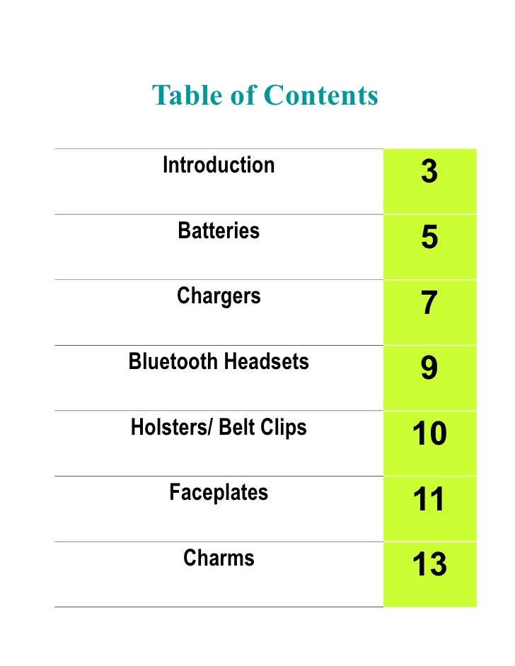 Different Types of Cell Phone Accessories