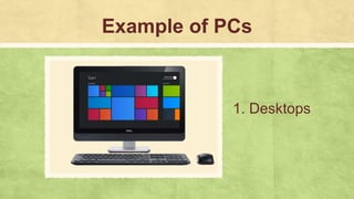 15 Desktop Computer Examples Different Types of Computer.pptx