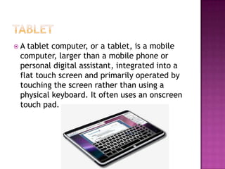 Different types of computer systems | PPTX