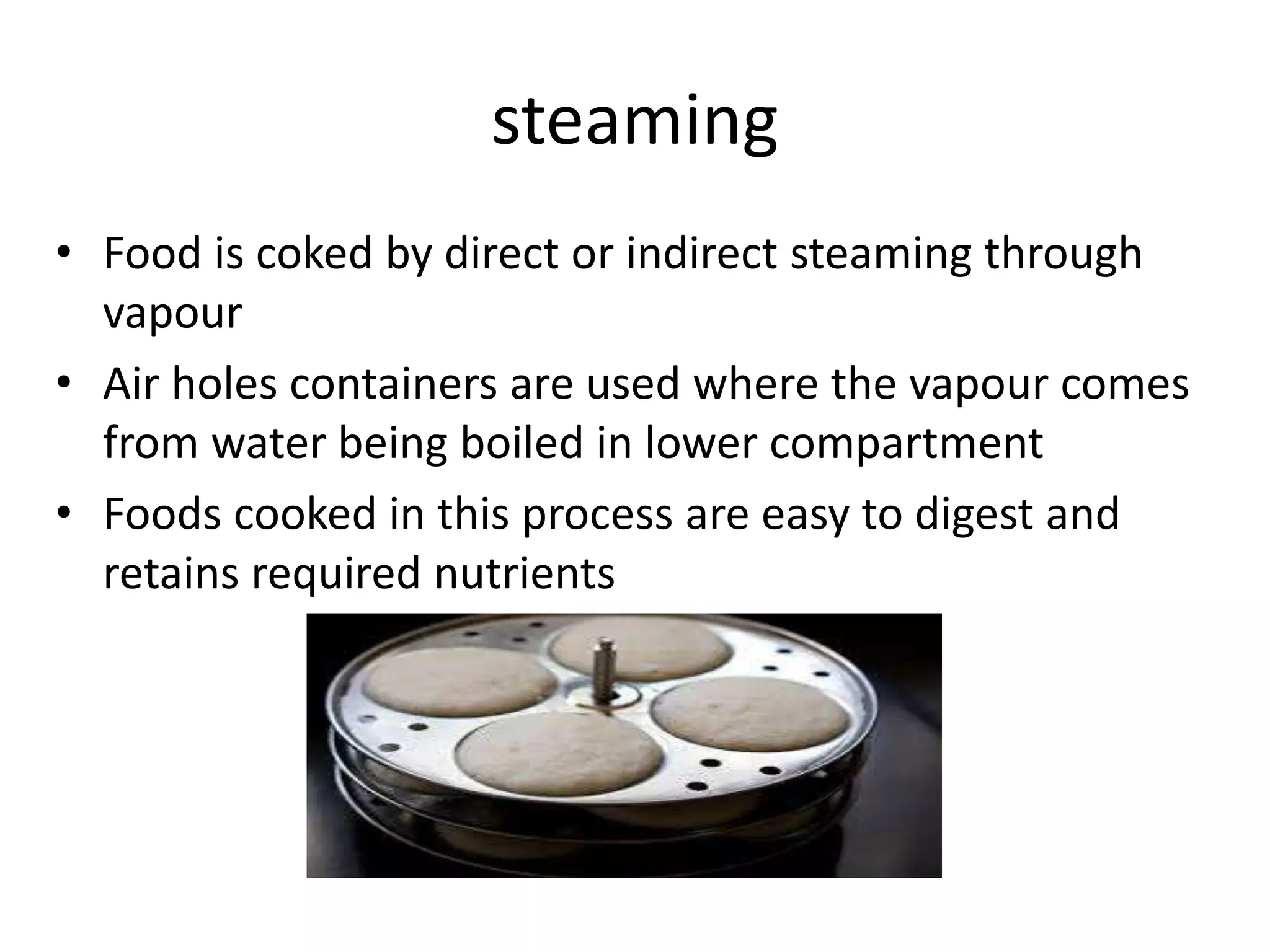 Different types of cooking method | PPT | Cooking | Food & Drink