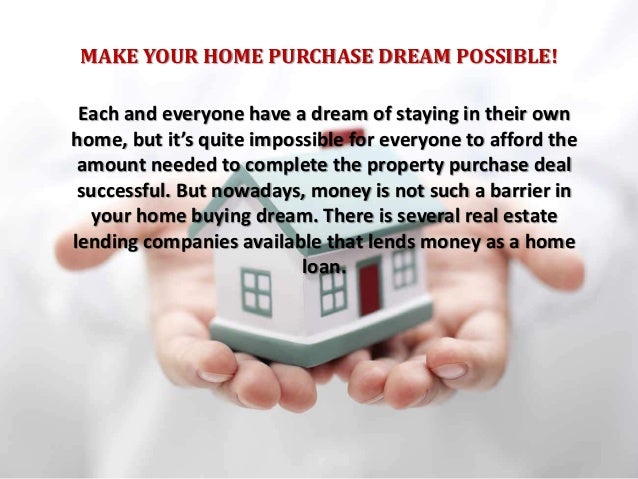 types of home loans 2018