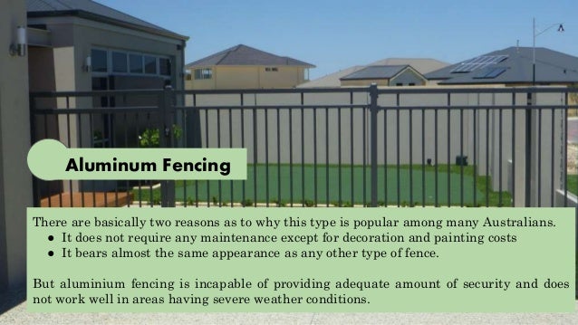 different types of fencing materials different types of fencing materials