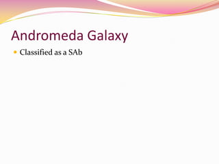 Andromeda Galaxy Classified as a SAb  