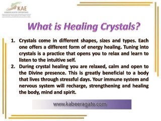 Different Types of Healing Crystals
