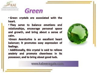 Different Types of Healing Crystals