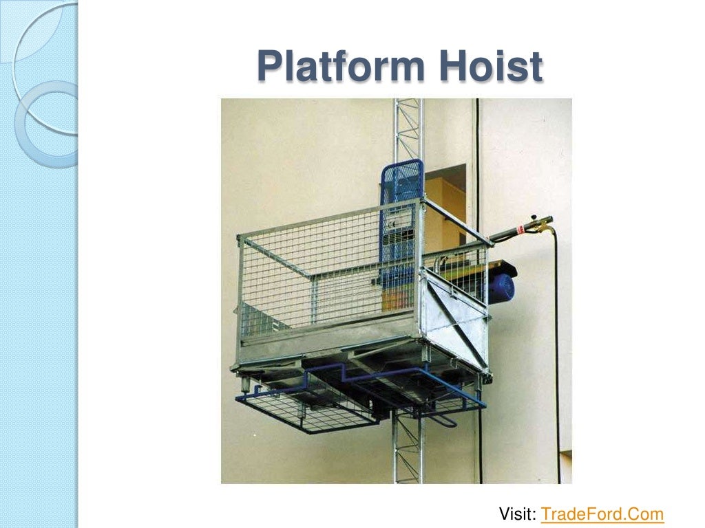 Different types of Hoists