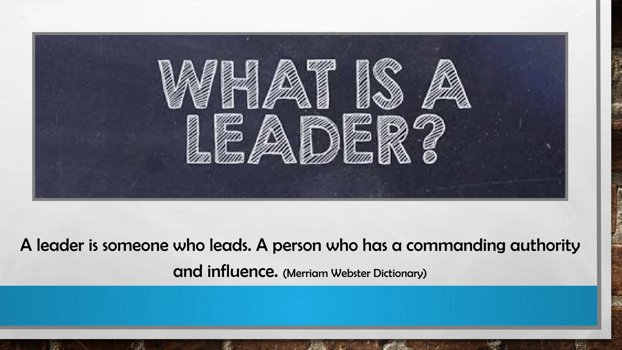 Different Types of Leader and Leadership styles | PPTX