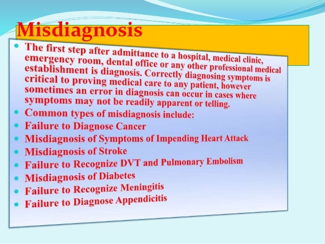 what are the different types of medical negligence