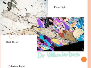 Plane Light
Polarized Light
High Relief
 
