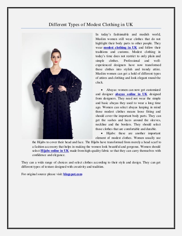 modest wear uk