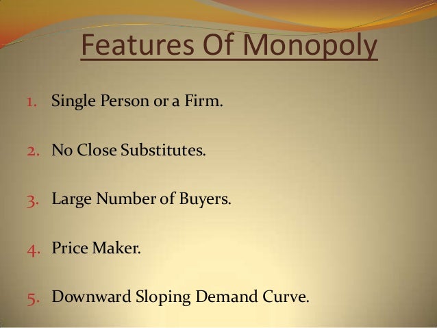different types of monopoly practices types of monopolies