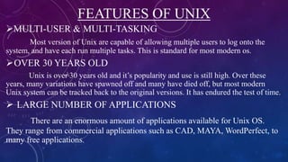 Different types of operating systems | PPTX
