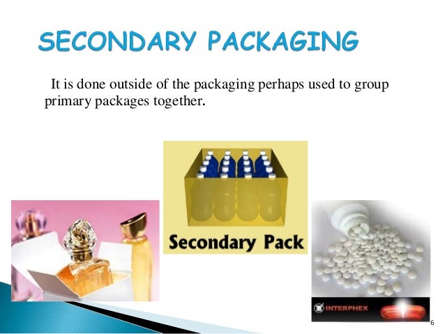 Different types of packaging