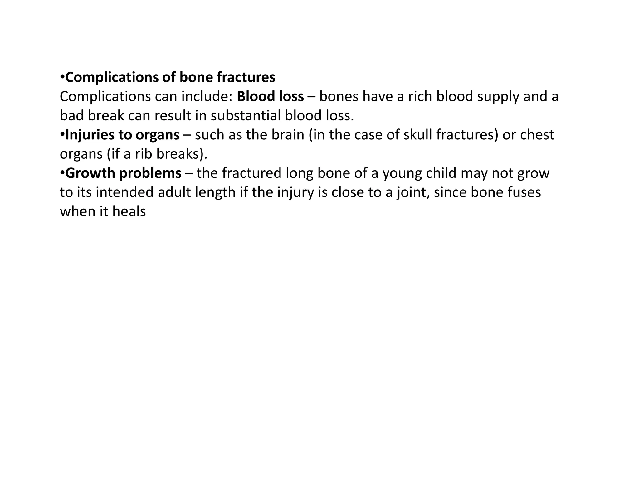 Different types of painful fractures | PPT