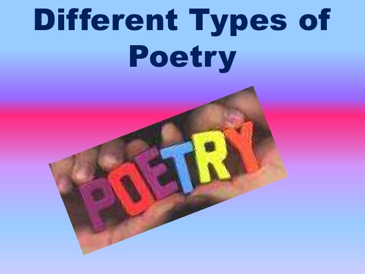 different types of poetry different types of pathogens