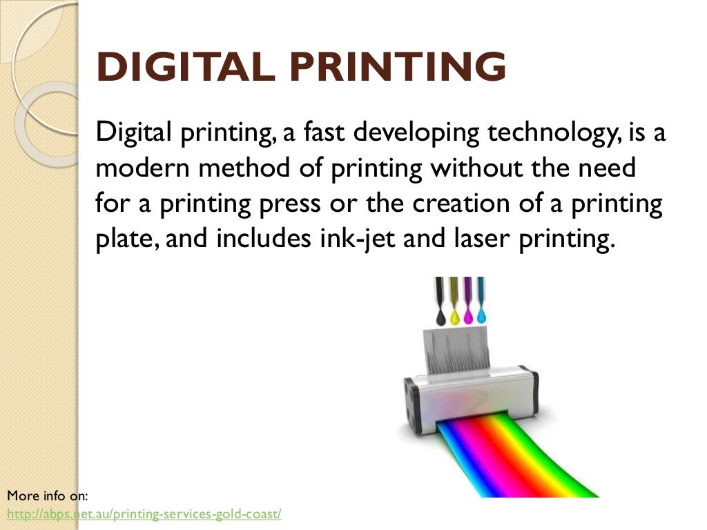 Different Types of Printing Techniques