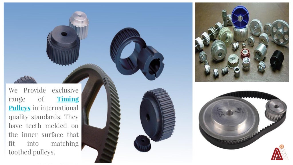 Different types of pulleys and who is renowned manufacturer in india