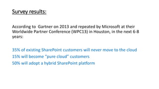 Contd…
One year later, at the Worldwide Partner Conference in Washington DC
(WPC14), a senior Microsoft leader admitted h...