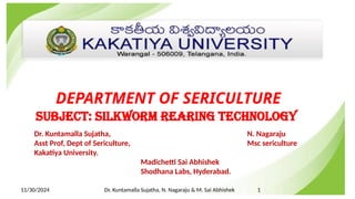 Different Types Of Silk Worm Rearing Houses.pptx