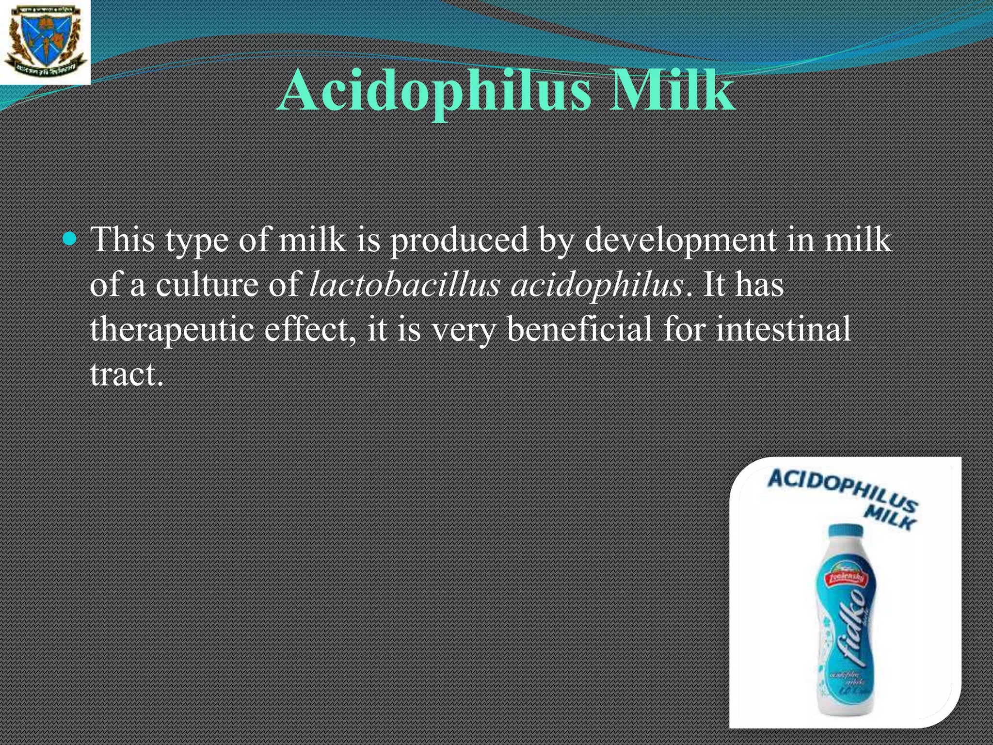 Different types of special milk | PPTX
