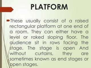 DIFFERENT TYPES OF STAGING MODALITY for PLAY PRESENTATION | PPTX