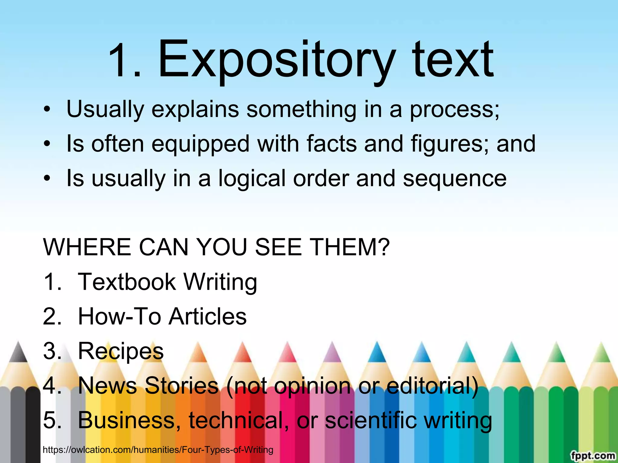Different types of text forms | PPTX