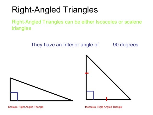 Different types of_triangles
