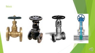 Pipework Valve Types Different types of valves used in piping | PPTX