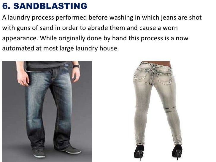 different types of jean washes