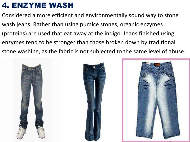 jeans wash types