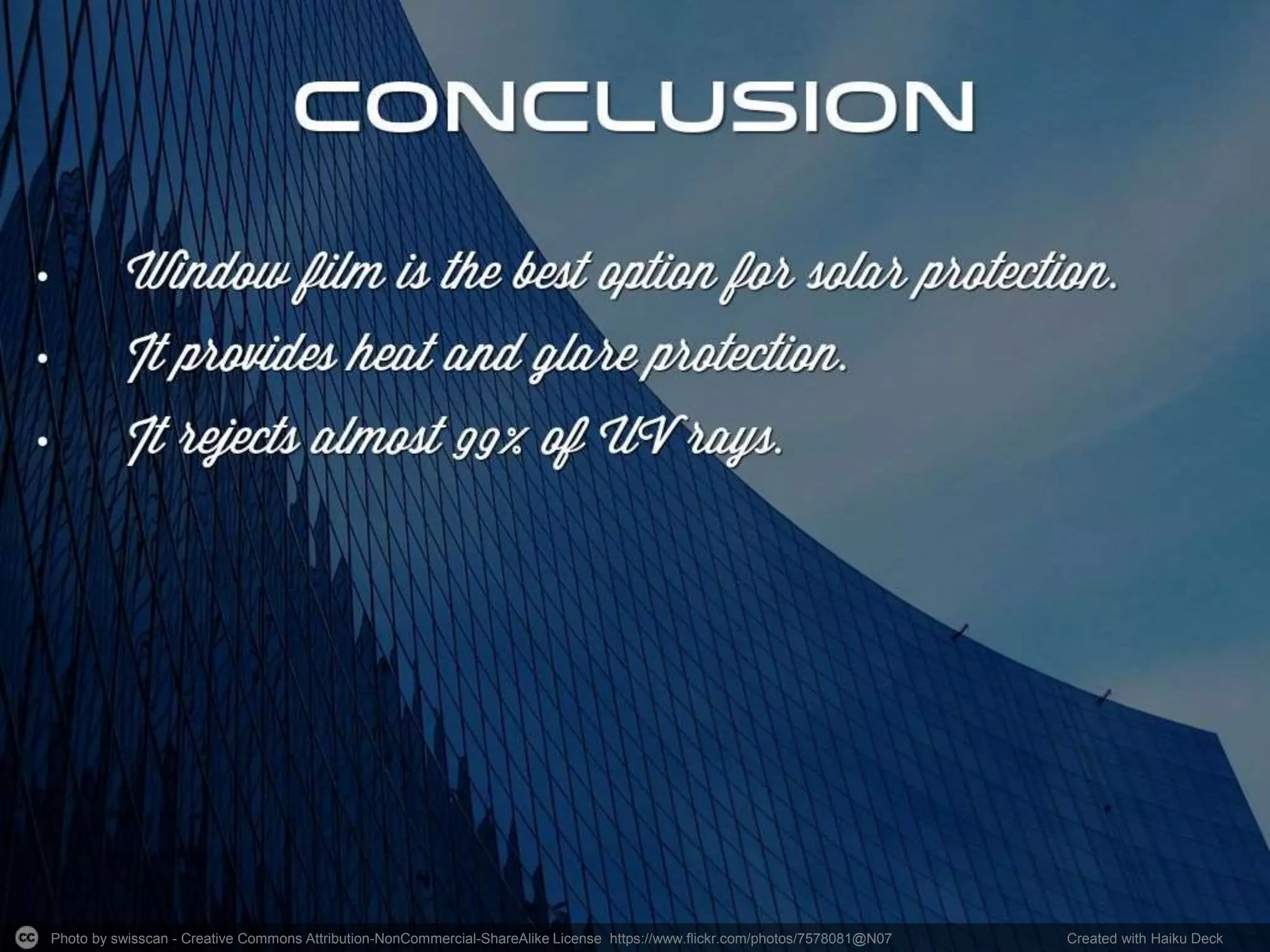 Photo by swisscan - Creative Commons Attribution-NonCommercial-ShareAlike License https://www.flickr.com/photos/7578081@N07 Created with Haiku Deck
 