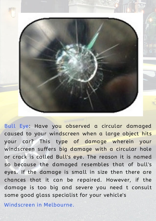 Different Types of Windscreen Chip Repair for Your Car