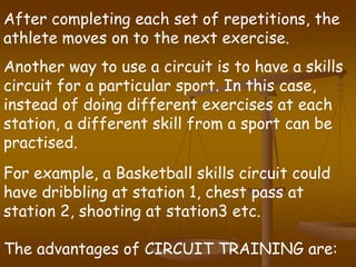 DIFFERENT WAYS TO TRAIN. sports training | PPT