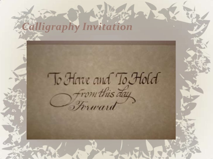 Different Styles Of Wedding Invitations 7