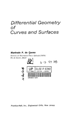 Diffgeo curves&surfaces