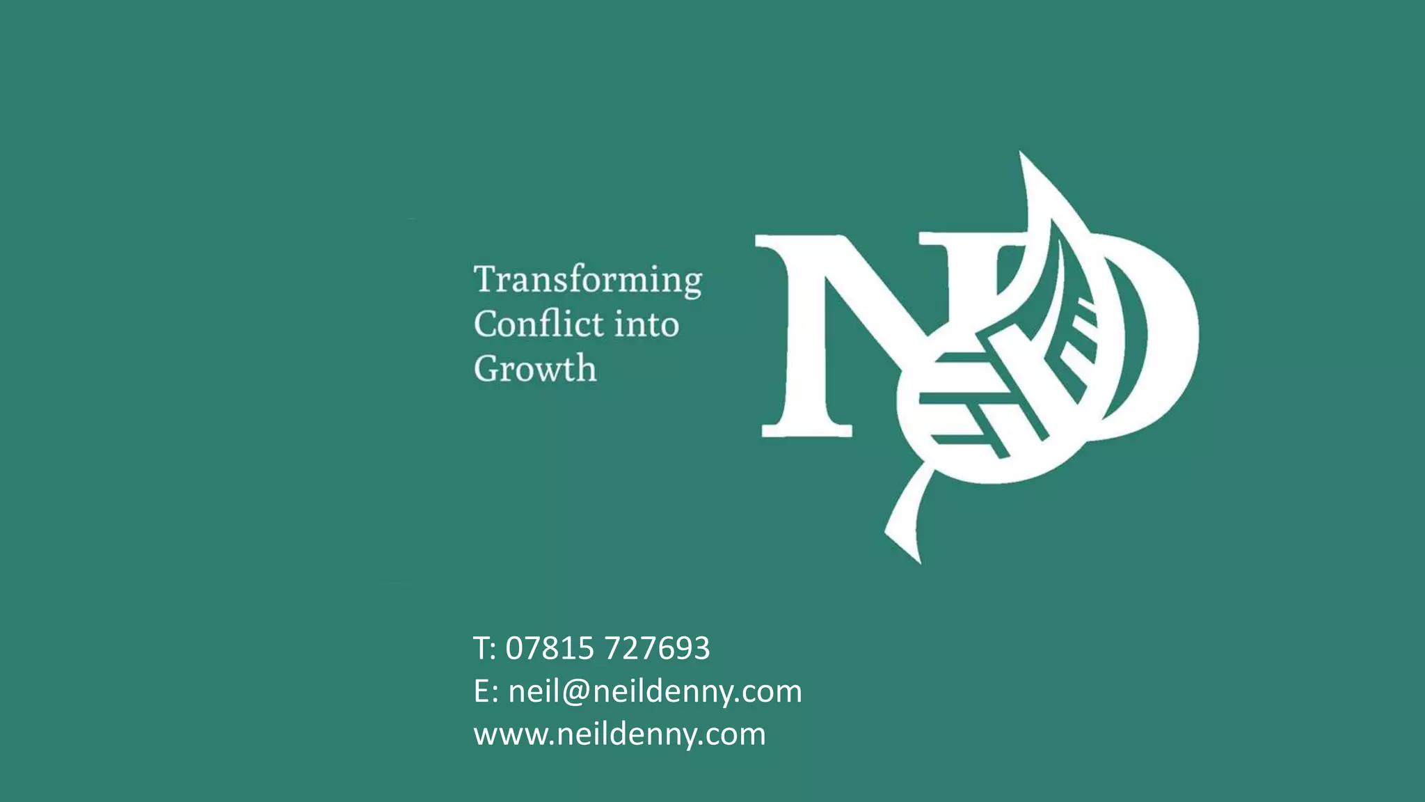 T: 07815 727693 
E: neil@neildenny.com 
www.neildenny.com 
