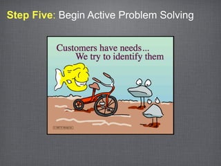 Step Five: Begin Active Problem Solving
 