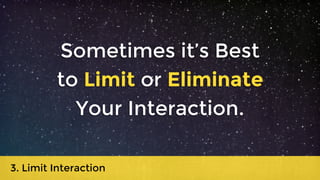 Difficult interactions - Part 2 | PDF