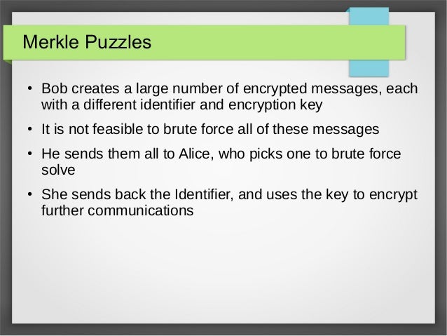 Diffie_Hellman-Merkle Key ExchangeDiffie_Hellman-Merkle Key Exchange