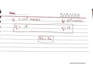 Diffie hellman | PDF