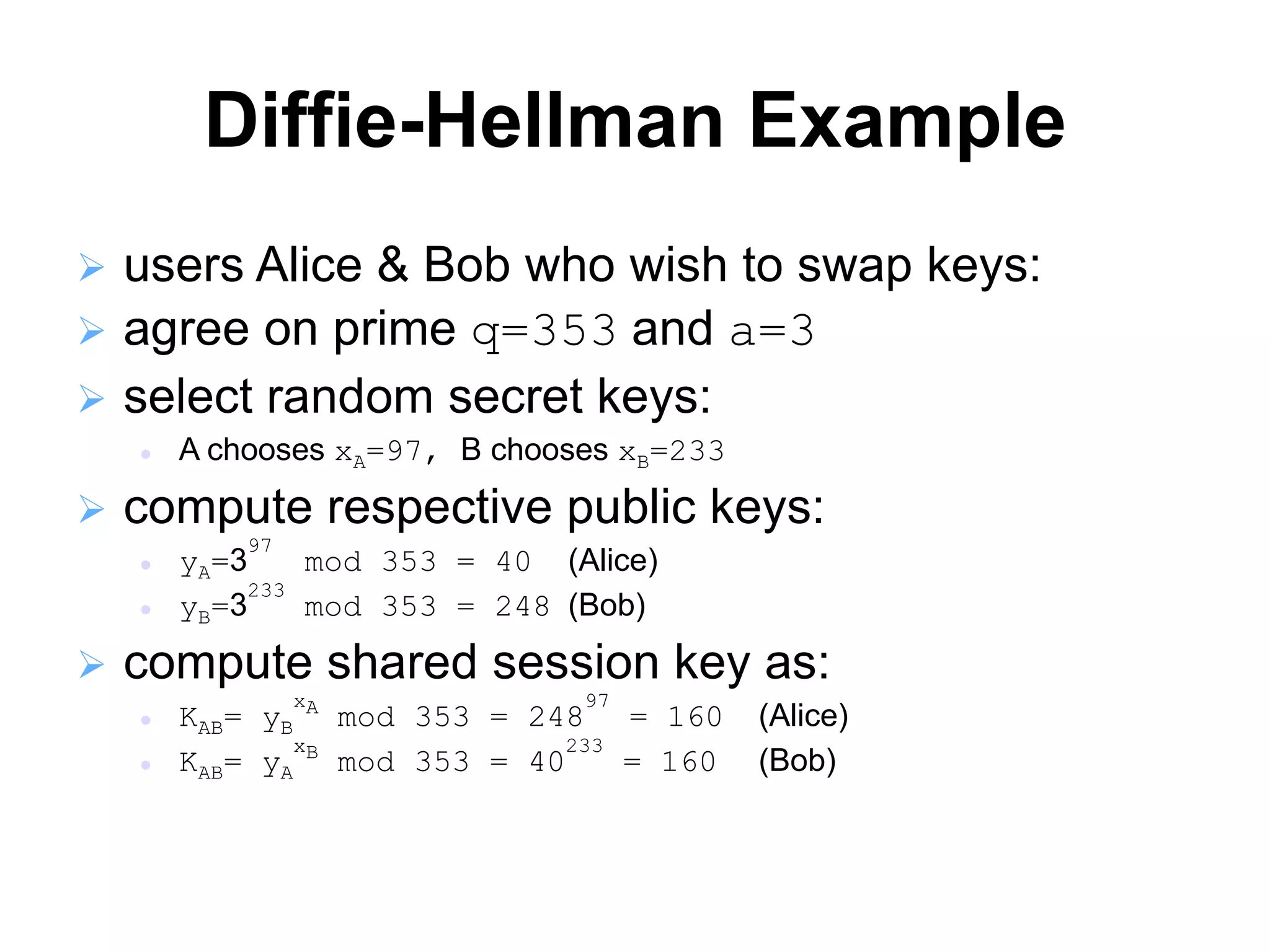 Diffie Hellman.pptx | Computing | Technology & Computing
