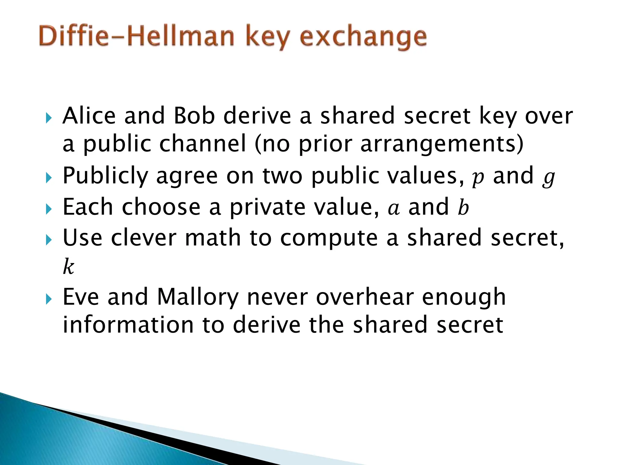 Cryptography-Diffie Hellman Key Exchange Algorithm.pptx